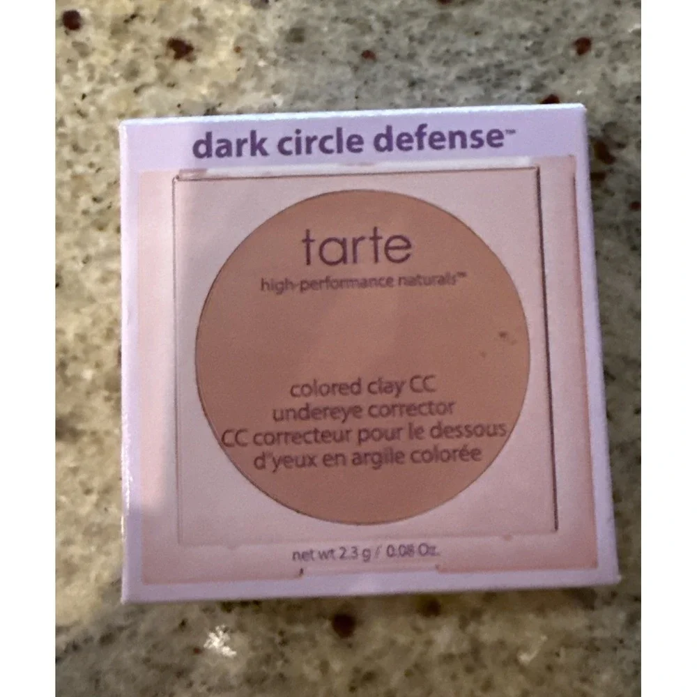 TARTE MED/TAN PEACH CORRECTOR FOR DARK CIRCLE DEFENSE UNDEREYE A1 PRODUCT NIB